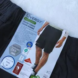Чоловічі шорти Livergy чорні L