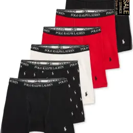 Чоловічі труси-боксери Polo Ralph Lauren набір з 6 шт.