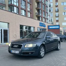 Audi A6 2006 3.2л Бензин Автомат Полный привод Синий