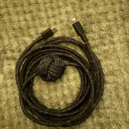 Кабель Native Union USB-C to Lightning 3m black