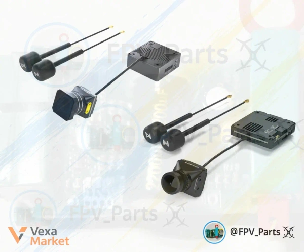 Цифрова система Walksnail Avatar Pro Kit та Moonlight Kit для FPV дронів