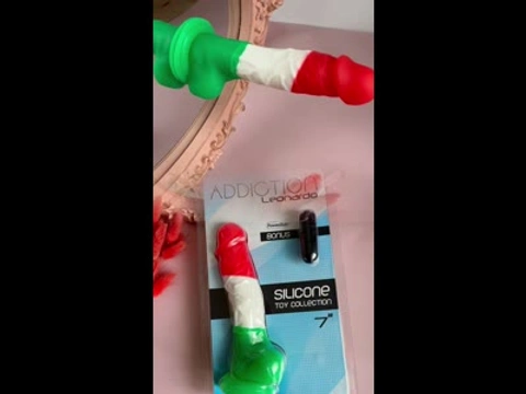LEONARDO Silicone Toy Collection 7" з вібропулею
