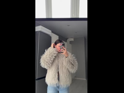Шубка ZARA жіноча тепла
