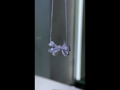 GRAFF Tilda’s Bow Classic Diamond Pendant 18K Gold 9.57g 1.70ct E/VVS1