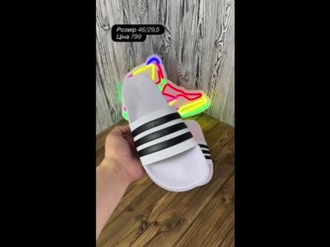 Шльопанці Adidas Розмір 46