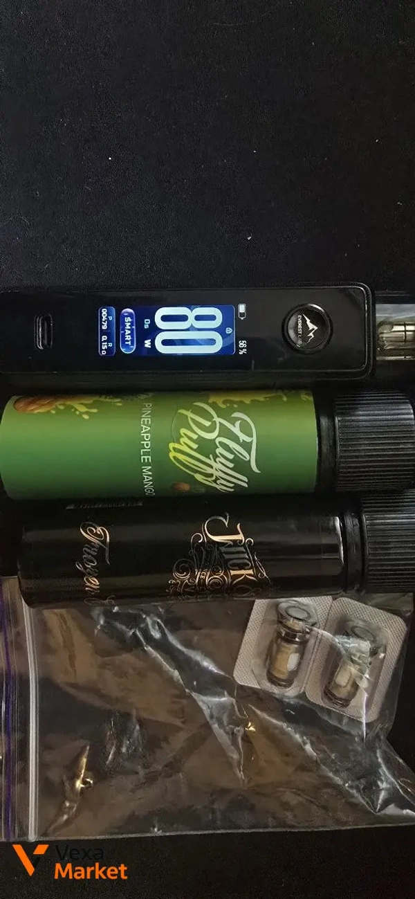 Voopoo Drag X3 боксмод с комплектом жидкостей и испарителей