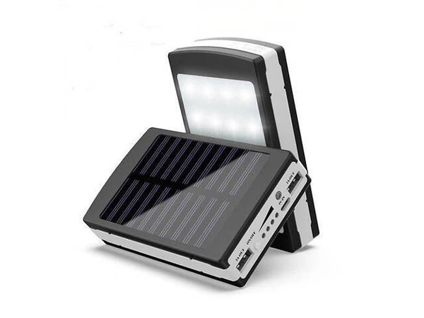 Зарядний пристрій Power Bank 90000mAh сонячна панель та 20LED ліхтар