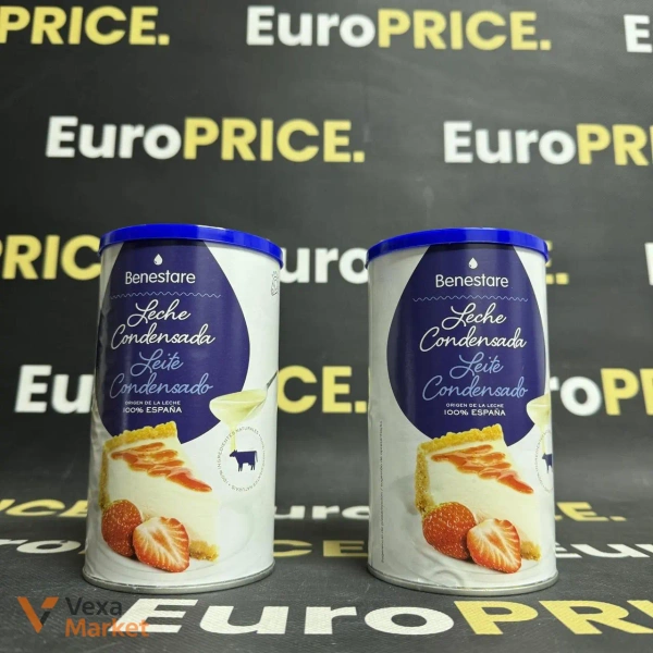 Згущене молоко Benestare Leche Condensada 8% 1000г