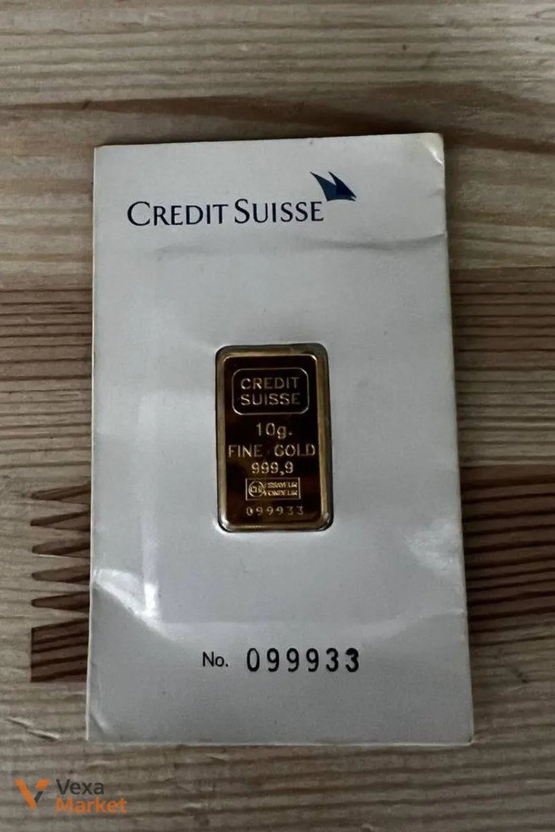 Золотий зливок Credit Suisse 5г — фото 5