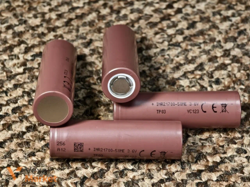 Акумулятор 21700 Tenpower INR21700-50ME 5000 мА 15A — фото 4