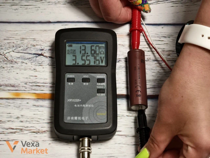 Акумулятор 21700 Tenpower INR21700-50ME 5000 мА 15A — фото 6