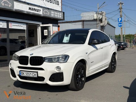 BMW X4 2014 Дизель 2.0 л. Автомат Полный привод Белый