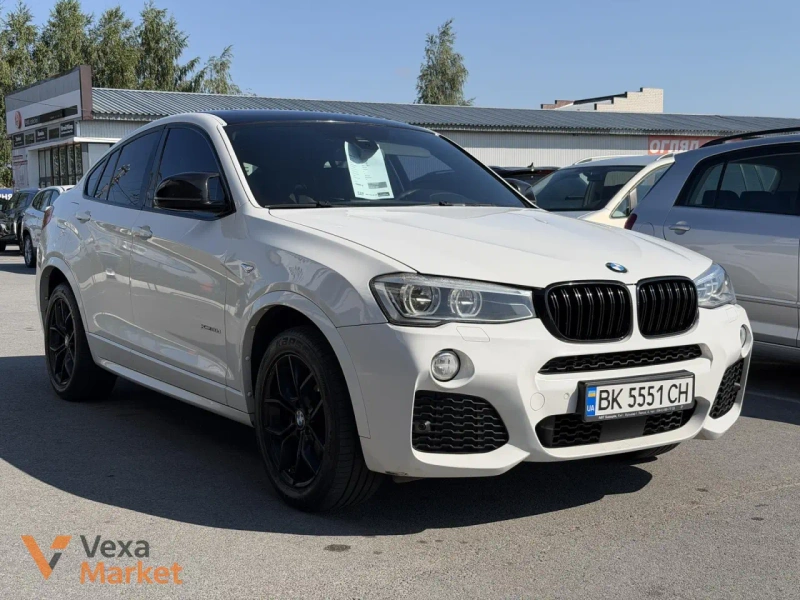 BMW X4 2014 Дизель 2.0 л. Автомат Полный привод Белый — фото 2