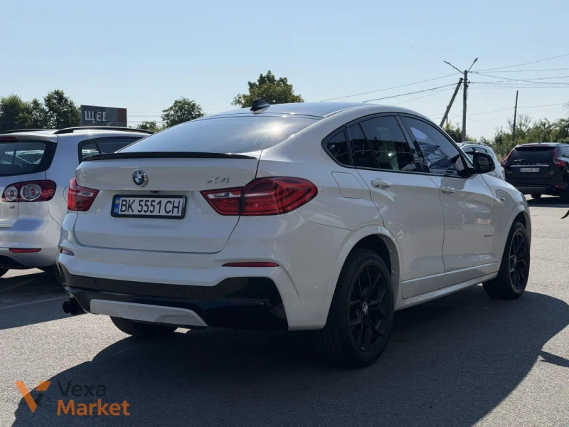 BMW X4 2014 Дизель 2.0 л. Автомат Полный привод Белый — фото 3
