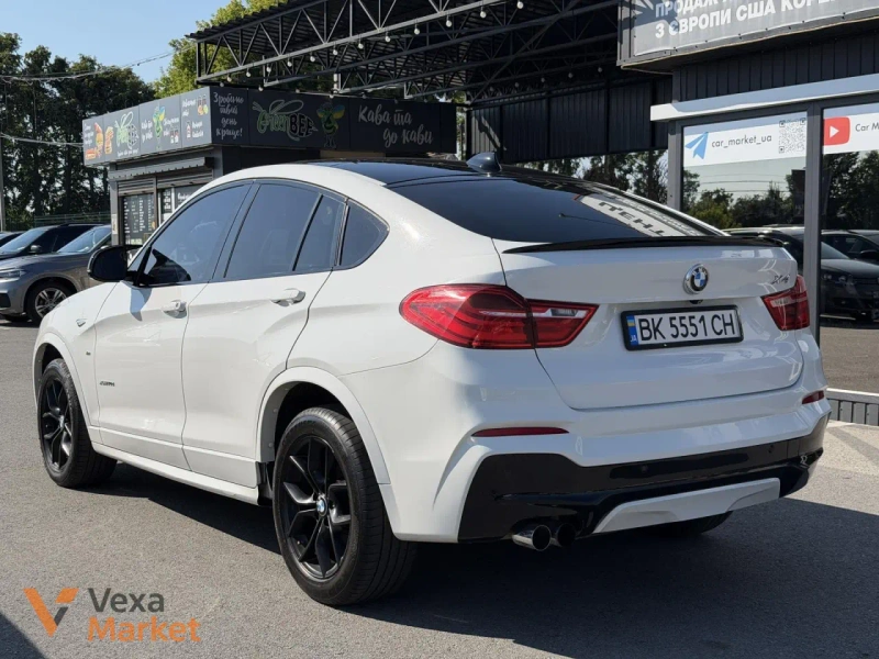 BMW X4 2014 Дизель 2.0 л. Автомат Полный привод Белый — фото 4