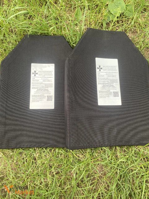 Бронеплити 25x30 см, 3 кг, Захист 6 клас ДСТУ