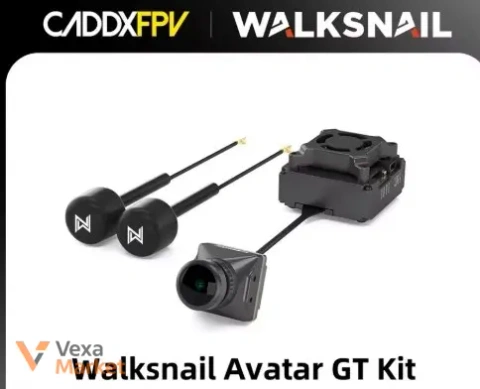 Caddx Ratel Pro та Walksnail Avatar GT Kit 2W