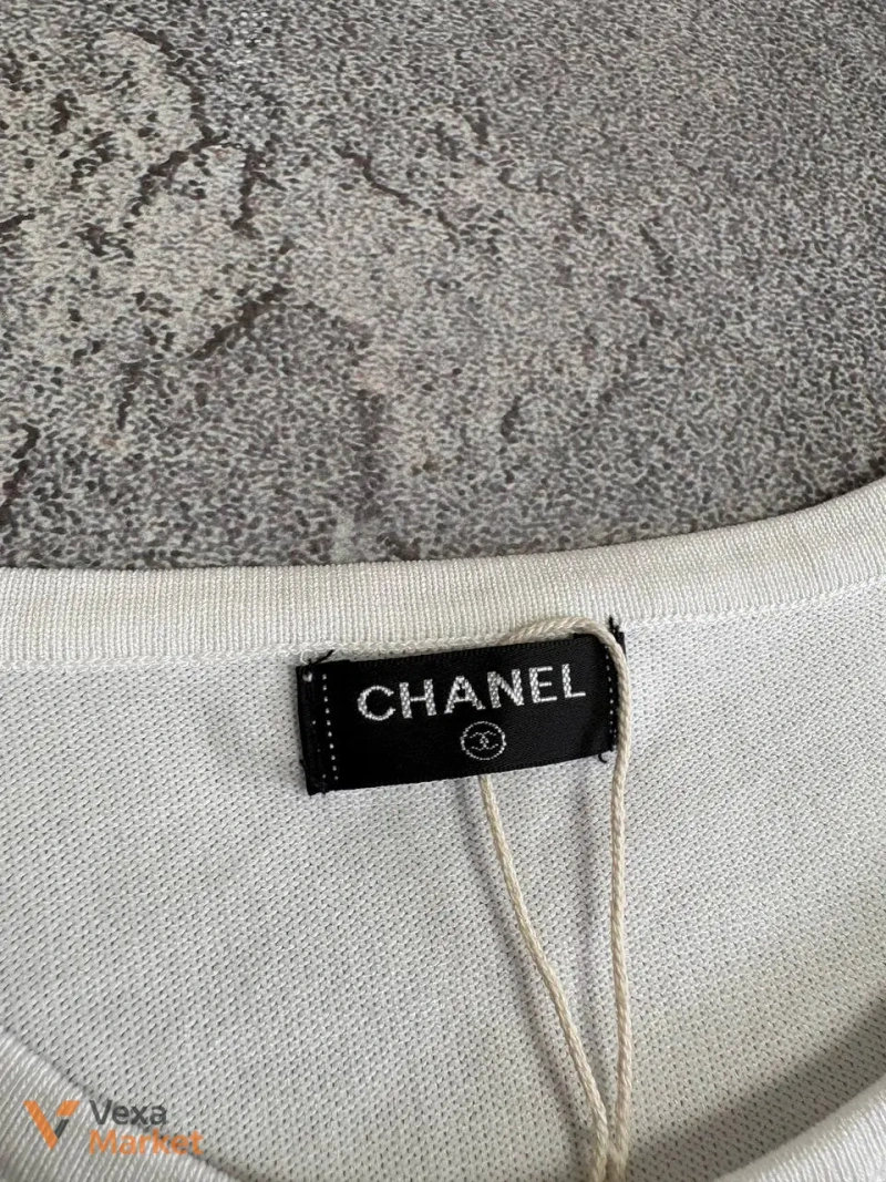 Chanel Женское платье в полоску — фото 3