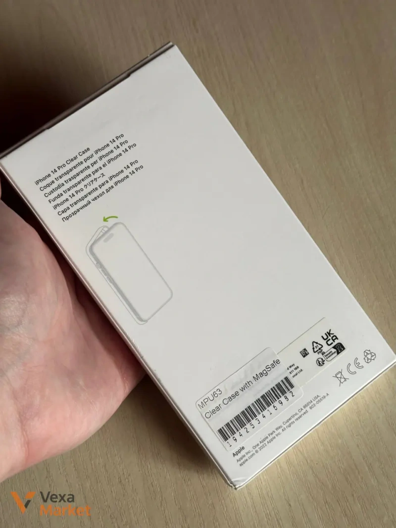 Чохол Apple Clear Case з MagSafe для iPhone 14 Pro — фото 2