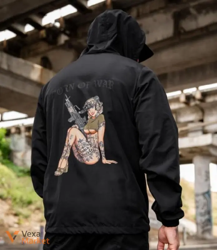 Чоловіча вітровка BORN OF WAR плащівка Memory S-3XL — фото 8