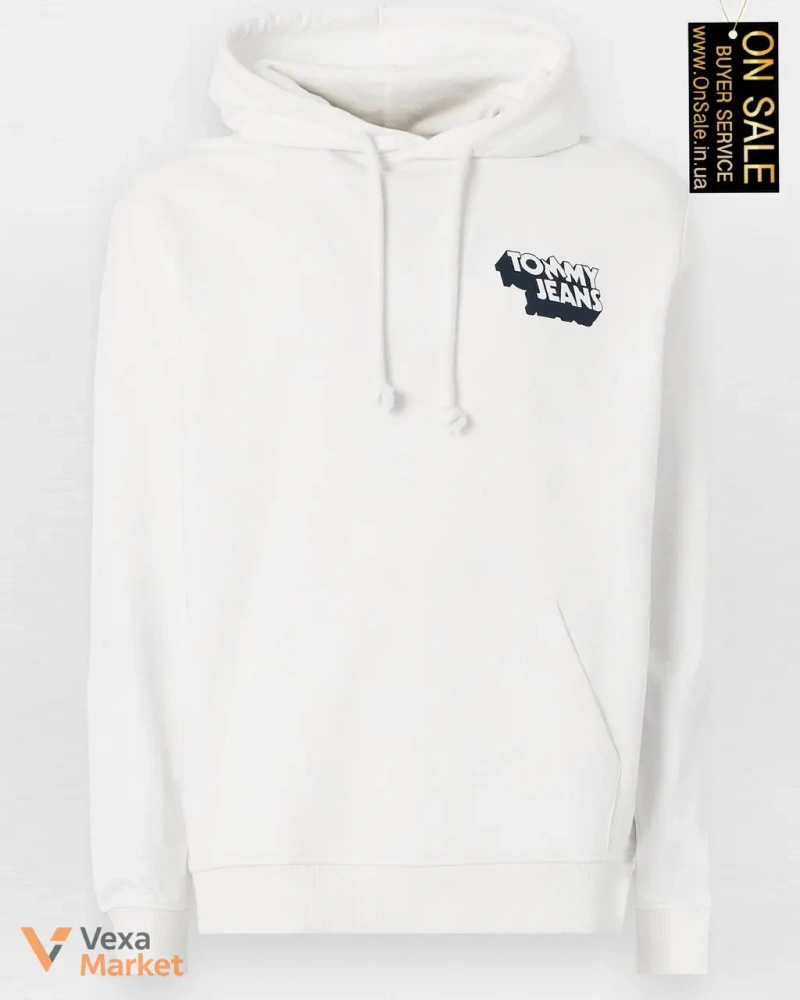 Чоловіче худі Tommy Jeans з капюшоном та логотипом на спині — фото 5