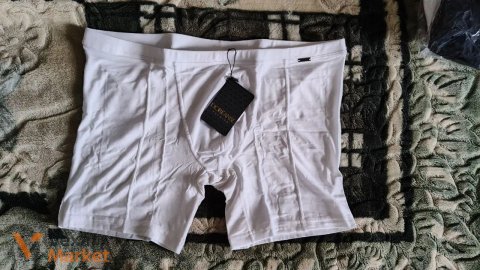 Чоловічі боксери DOREANN натуральна тканина 2XL