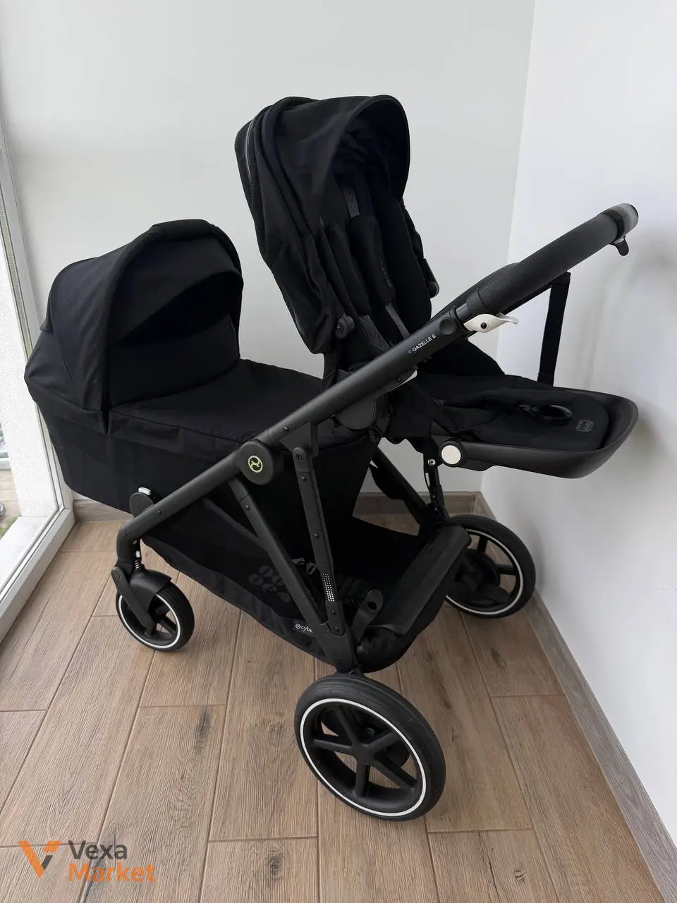 Cybex e-Gazelle S (Moon Black) коляска