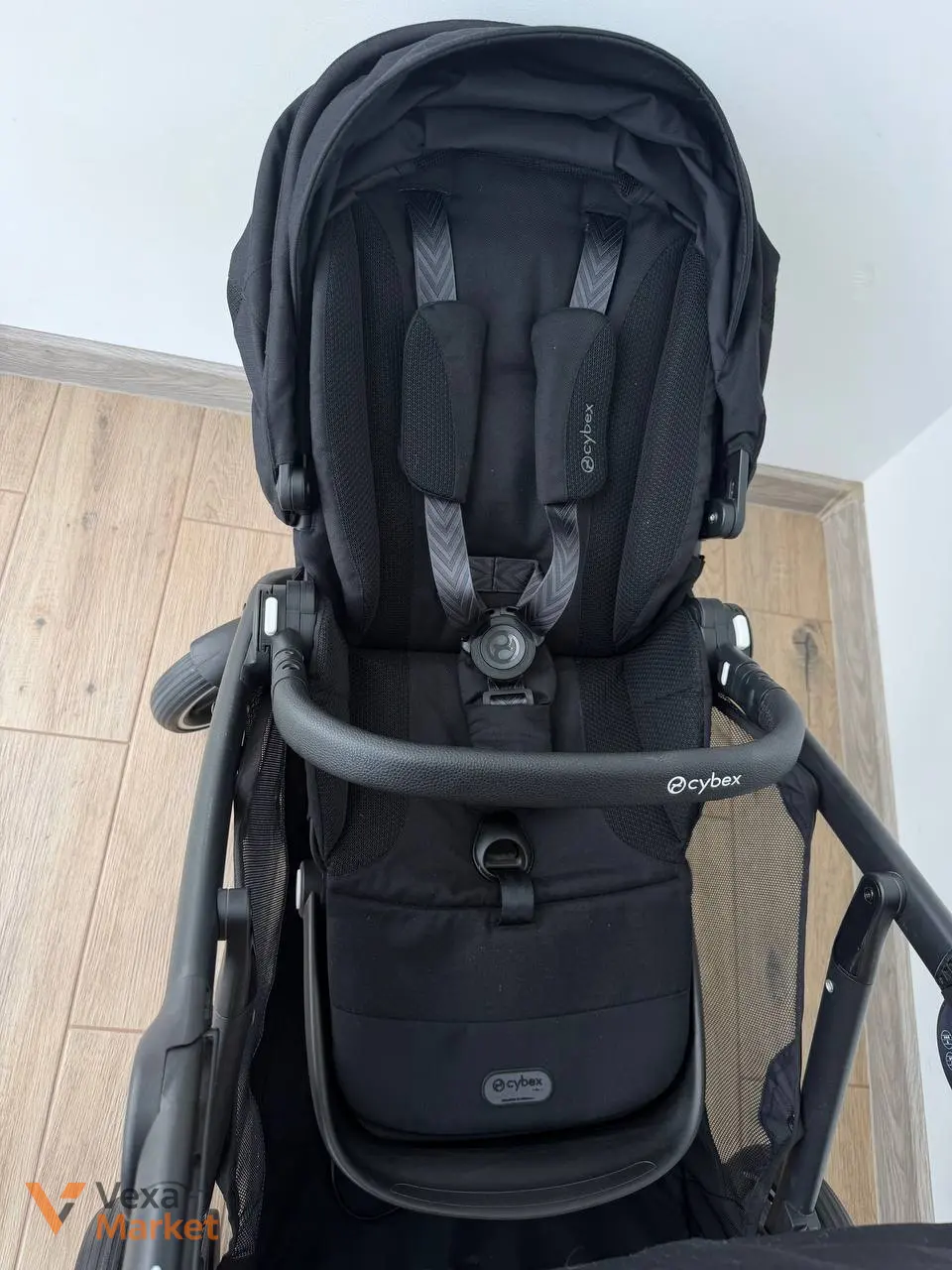 Cybex e-Gazelle S (Moon Black) коляска — фото 4