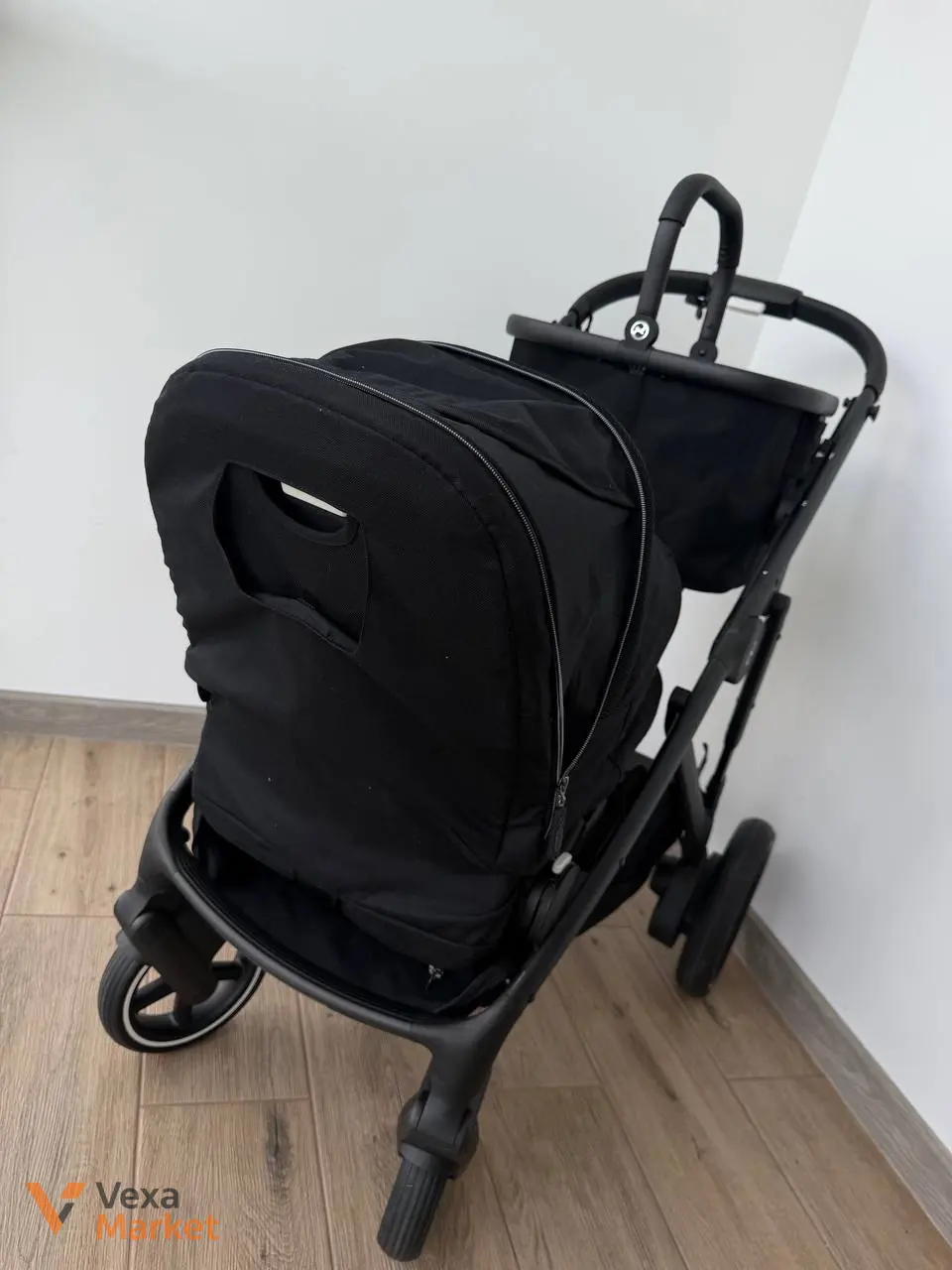 Cybex e-Gazelle S (Moon Black) коляска — фото 5