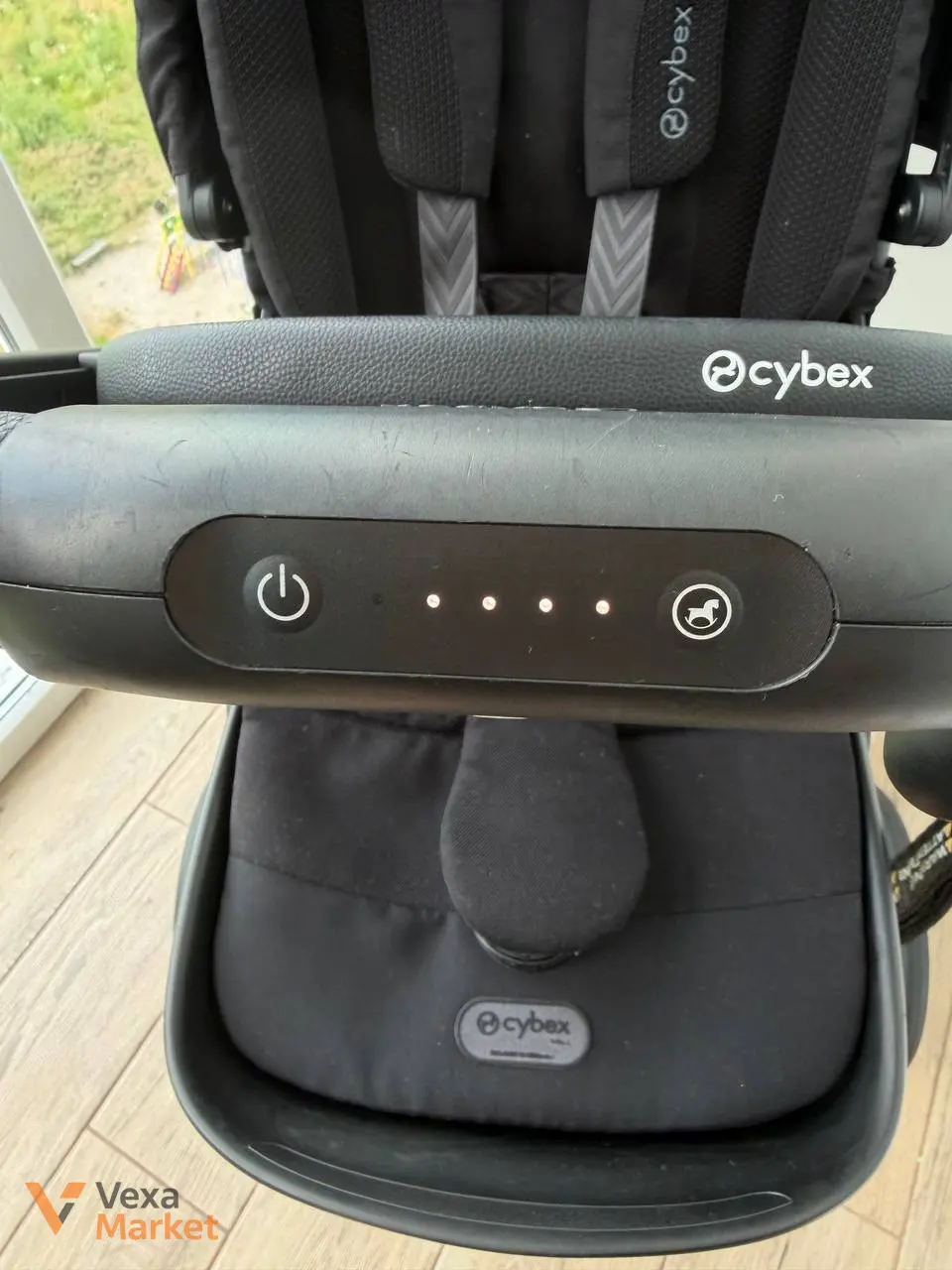 Cybex e-Gazelle S (Moon Black) коляска — фото 8