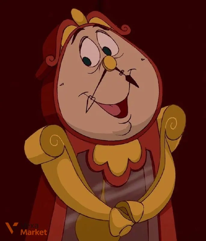 Disney Pop! Vinyl Figure Cogsworth #91 Beauty and the Beast — фото 2