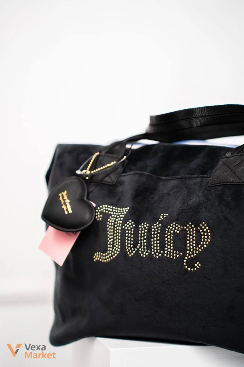 Дорожня сумка Juicy Couture чорна — фото 2