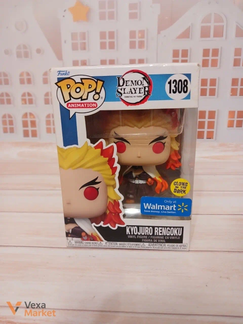 Фігурка Funko Pop! Animation Demon Slayer Kyojuro Rengoku Glow In The Dark