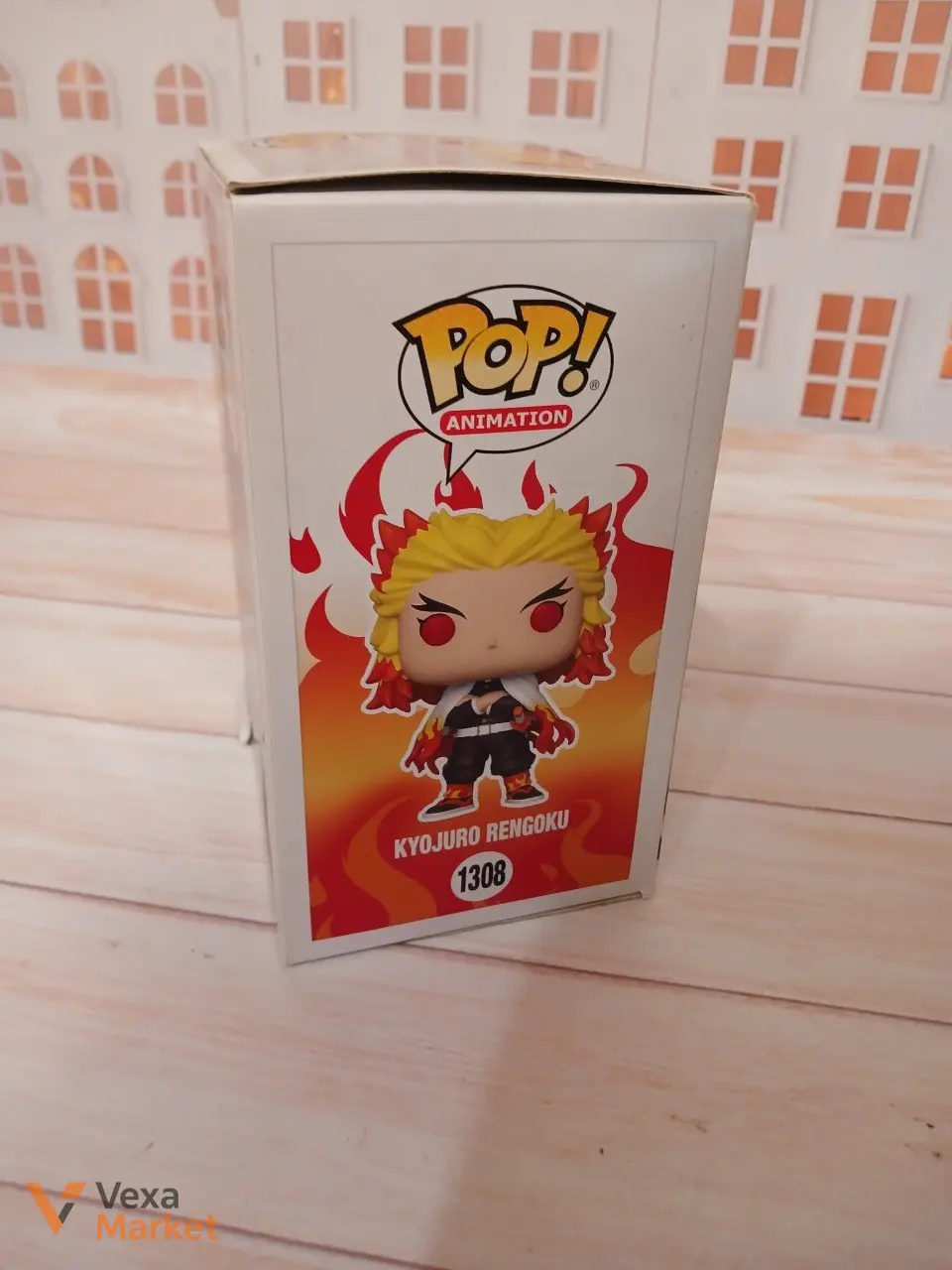 Фігурка Funko Pop! Animation Demon Slayer Kyojuro Rengoku Glow In The Dark — фото 7
