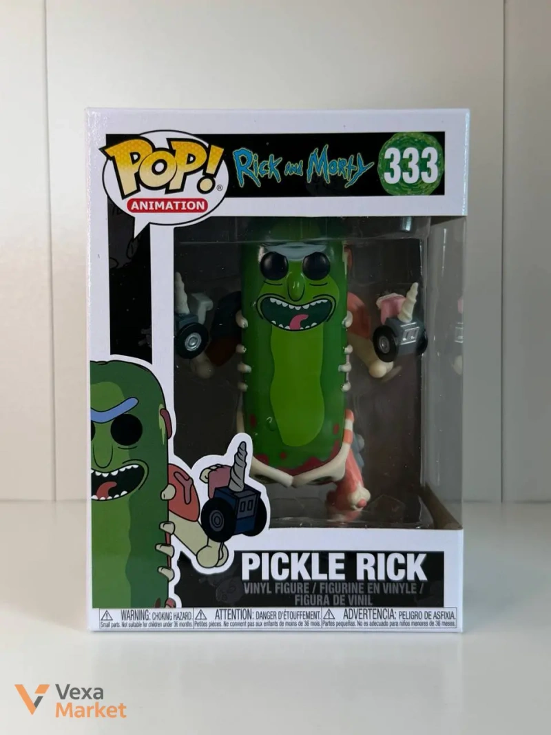 Фигурка Funko Pop! Animation Rick and Morty Pickle Rick 333 — фото 2