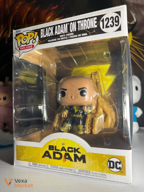 Фигурка Funko Pop! Deluxe Black Adam on Throne #1239