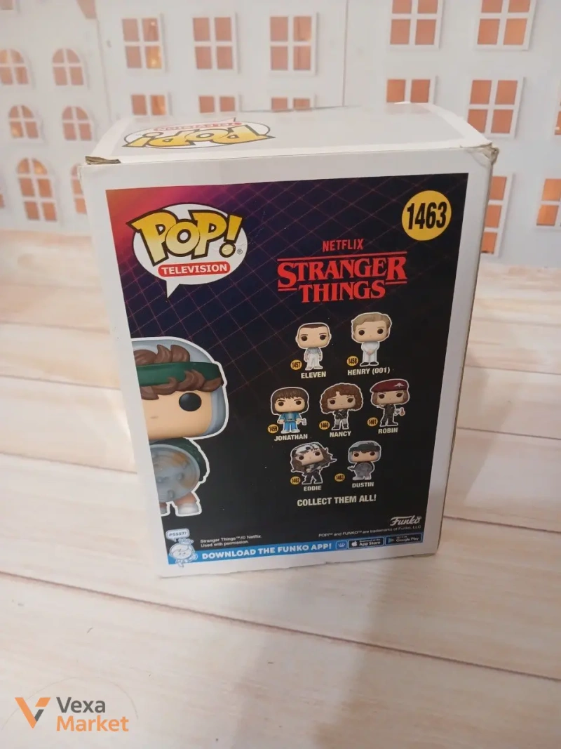 Фігурка Funko Pop Dustin Stranger Things 1463 — фото 4