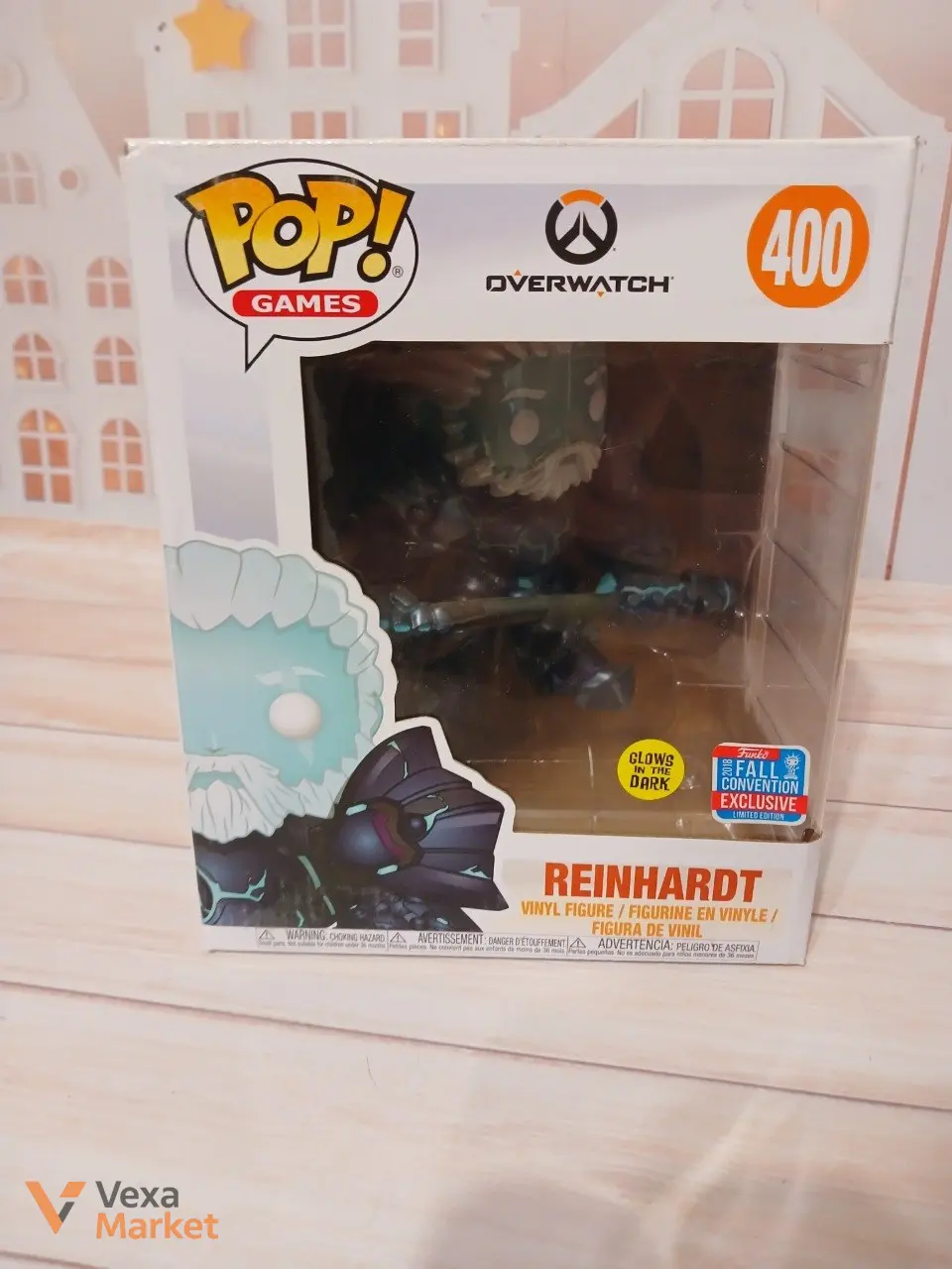 Фігурка Funko POP Games Overwatch Reinhardt Coldhardt Skin 400