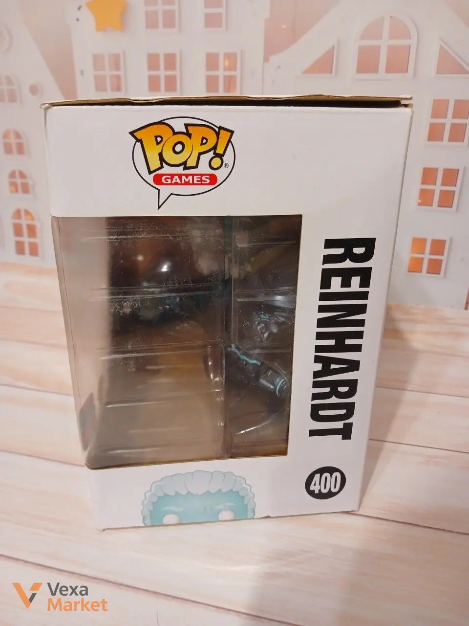 Фігурка Funko POP Games Overwatch Reinhardt Coldhardt Skin 400 — фото 3