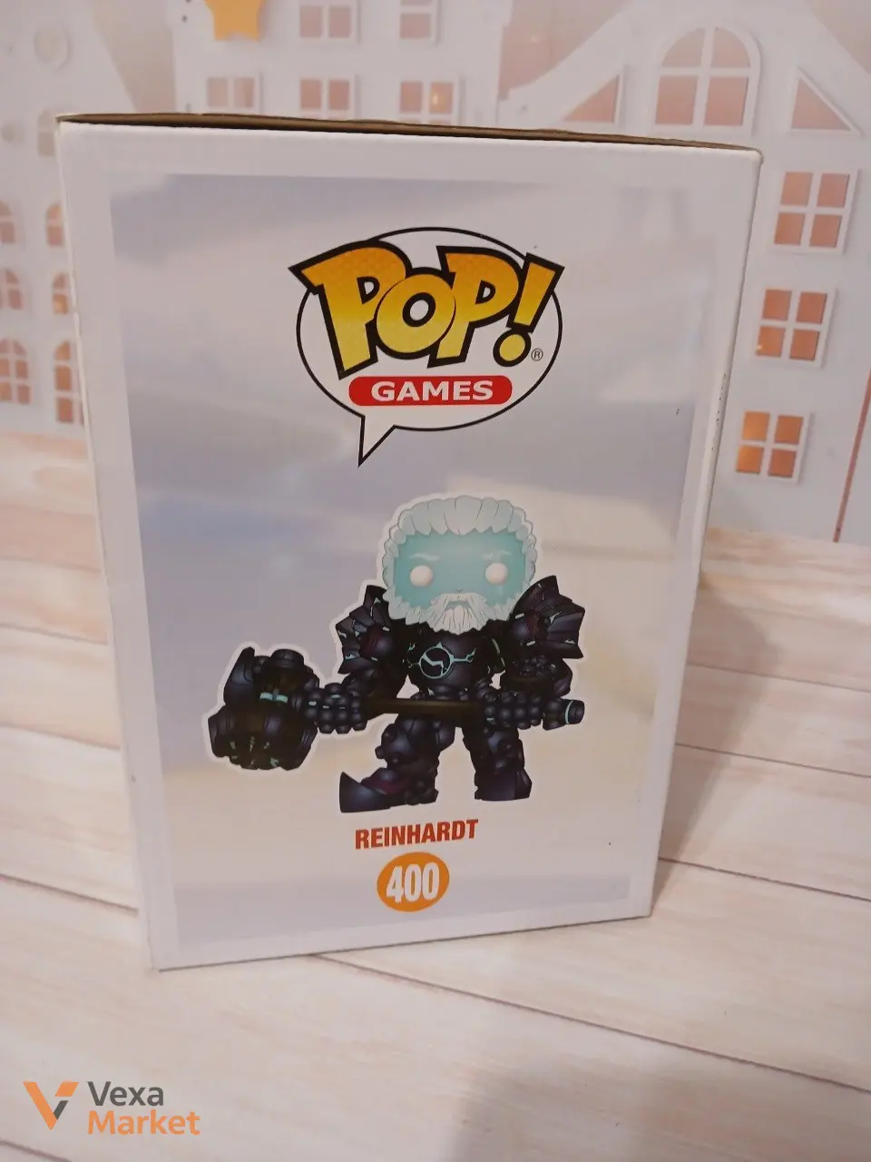 Фігурка Funko POP Games Overwatch Reinhardt Coldhardt Skin 400 — фото 5
