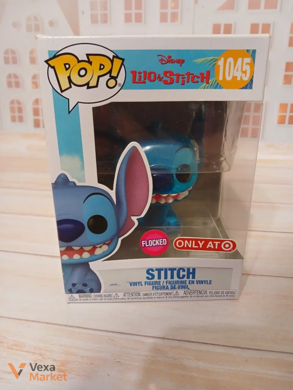 Фігурка Funko Pop Lilo & Stitch: Stitch Flocked 1045