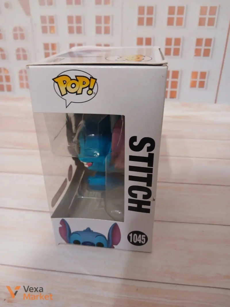 Фігурка Funko Pop Lilo & Stitch: Stitch Flocked 1045 — фото 5
