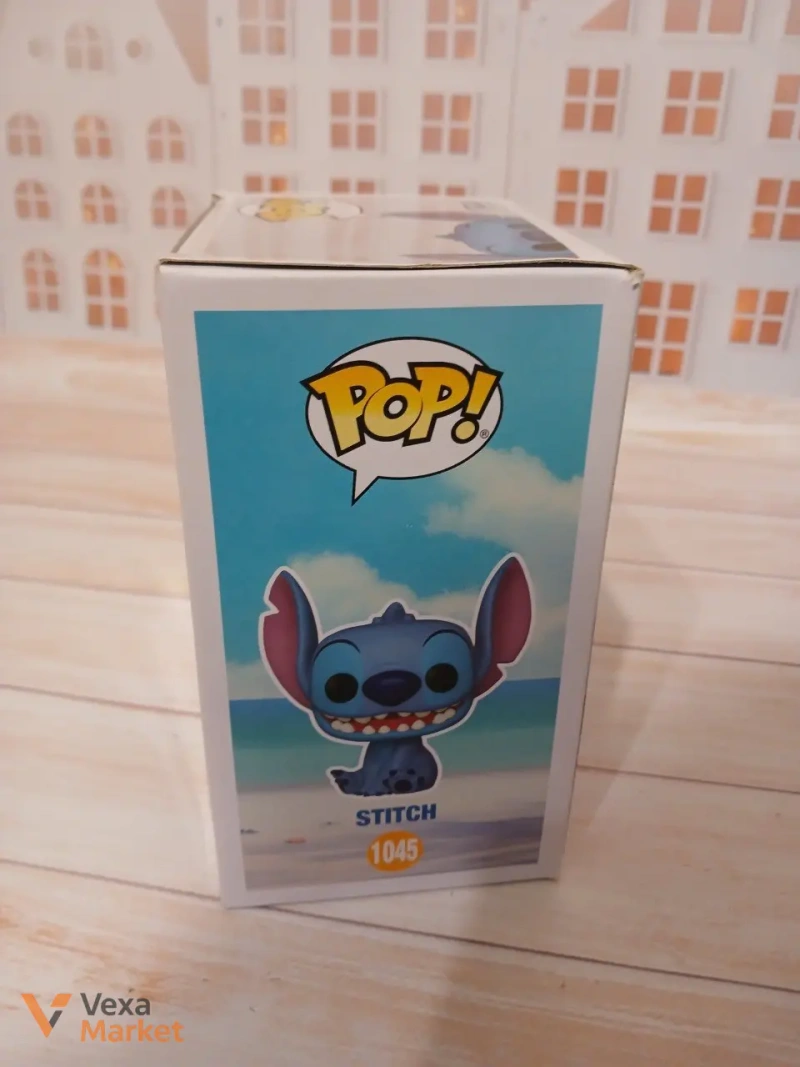 Фігурка Funko Pop Lilo & Stitch: Stitch Flocked 1045 — фото 8
