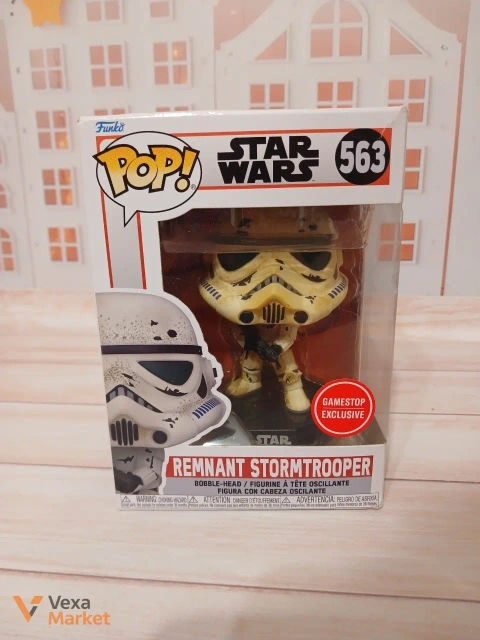 Фігурка Funko POP! Star Wars Mandalorian Remnant Stormtrooper 563