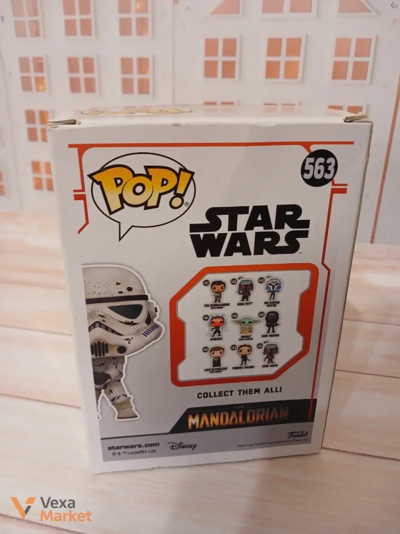 Фігурка Funko POP! Star Wars Mandalorian Remnant Stormtrooper 563 — фото 4