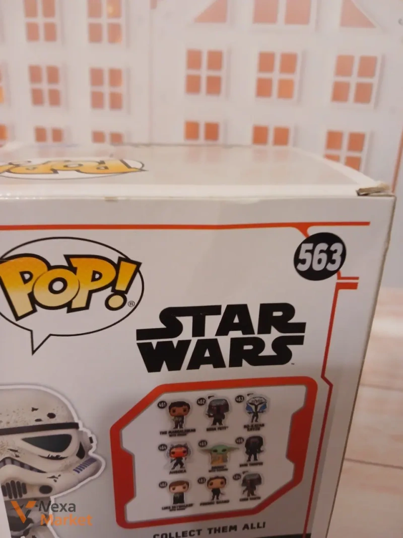 Фігурка Funko POP! Star Wars Mandalorian Remnant Stormtrooper 563 — фото 5