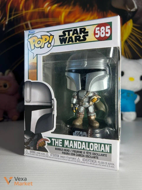 Фигурка Funko Pop! The Mandalorian Bobble-Head #585 Star Wars