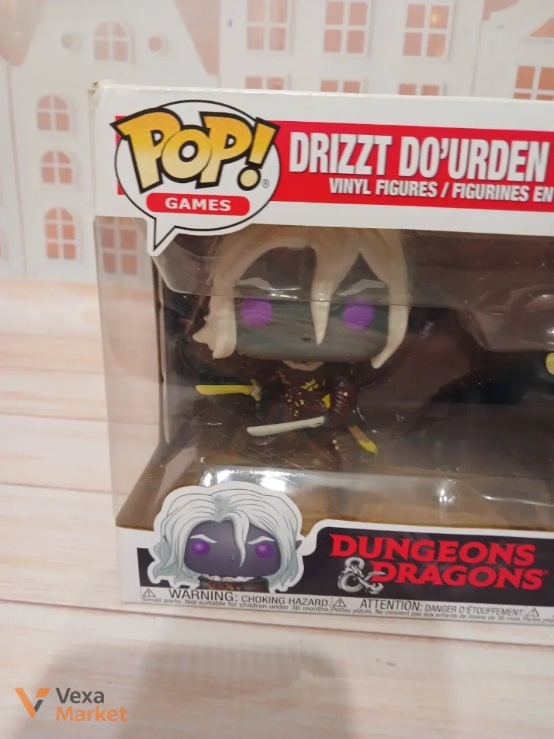 Фігурки Funko POP Dungeons and Dragons Drizzt Do'Urden with Guenhwyvar — фото 3