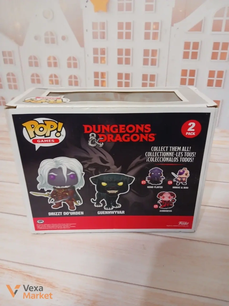 Фігурки Funko POP Dungeons and Dragons Drizzt Do'Urden with Guenhwyvar — фото 5