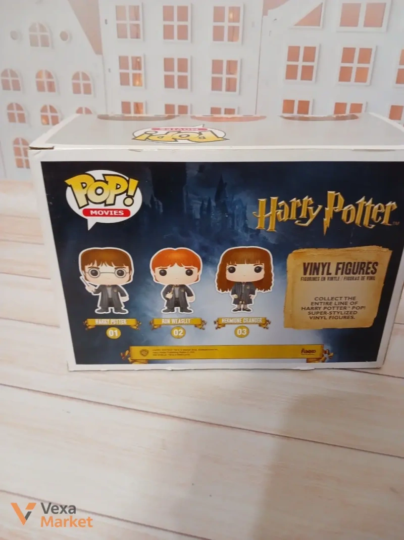 Фігурки Funko POP! Harry Potter Ron Weasley Hermione Granger 3 Pack Special — фото 5